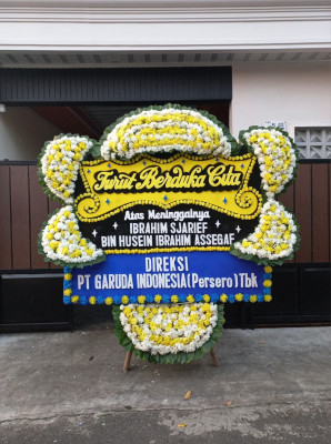 Papan Bunga Duka di Silih Nara